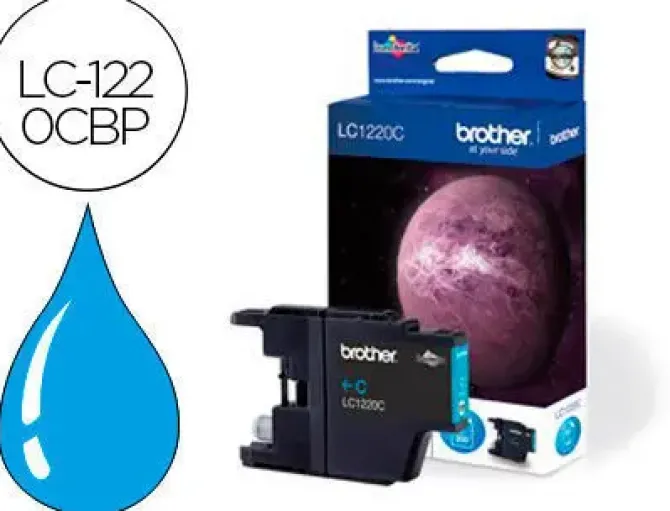 BROTHER LC1220 CYAN CARTUCHO DE TINTA ORIGINAL - LC1220CBP