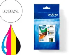 BROTHER LC426 PACK DE 4 CARTUCHOS DE TINTA ORIGINALES - LC426VAL