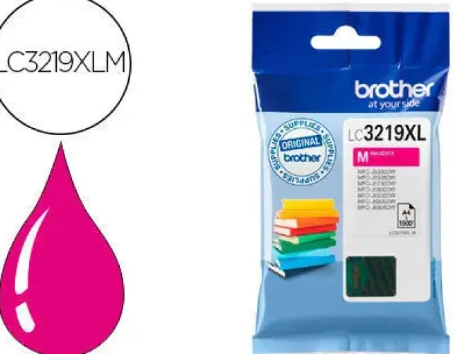 BROTHER LC3219XL MAGENTA CARTUCHO DE TINTA ORIGINAL - LC3219XLM