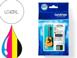 BROTHER LC421XL PACK DE 4 CARTUCHOS DE TINTA ORIGINALES - LC421XLVAL