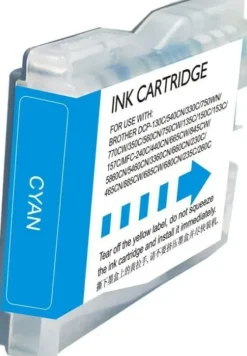 BROTHER LC1000XL/LC970XL CYAN CARTUCHO DE TINTA GENERICO - REEMPLAZA LC1000C/LC970C