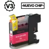BROTHER LC123XL/LC121XL MAGENTA CARTUCHO DE TINTA GENERICO - REEMPLAZA LC123M/LC121M