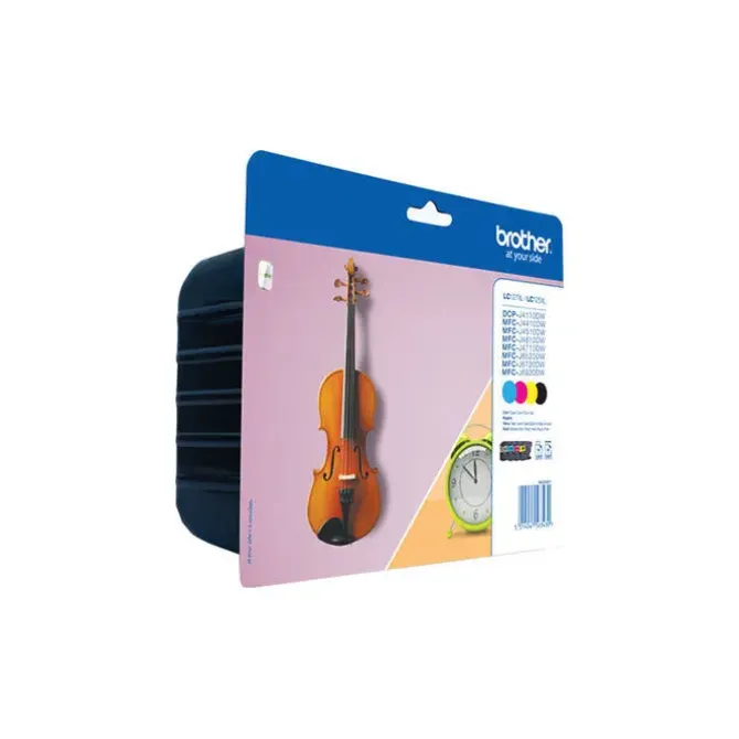 BROTHER LC127XL/LC125XL PACK DE 4 CARTUCHOS DE TINTA ORIGINALES - LC127XLVALBP