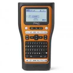 BROTHER PT-E560BTVP ROTULADORA ELECTRONICA BLUETOOTH - CON CONEXION A PC - PANTALLA LCD - ANCHO MAX. DE CINTA 18MM - COLOR NEGRO/NARANJA