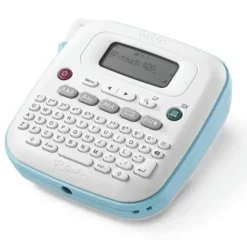 BROTHER PT-N20 ROTULADORA ELECTRONICA DE SOBREMESA PORTATIL - PANTALLA LCD - 3 TIPOS DE LETRA, 15 MARCOS Y 250 SIMBOLOS - ANCHO DE CINTA 12MM - CORTE DE CINTA MANUAL - TECLADO QWERTY - COLOR AZUL/BLAN