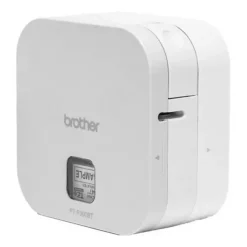 BROTHER PT-P300BT CUBE ROTULADORA ELECTRONICA PORTATIL BLUETOOTH - RESOLUCION 180PPP - VELOCIDAD 20MMS - COLOR BLANCO