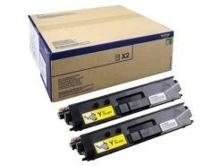 BROTHER TN329 AMARILLO PACK DE 2 CARTUCHOS DE TONER ORIGINALES - TN329YTWIN