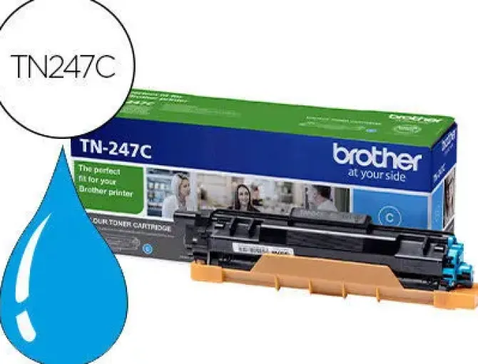 BROTHER TN247 CYAN CARTUCHO DE TONER ORIGINAL - TN247C