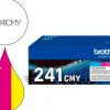 BROTHER TN241 PACK DE 3 CARTUCHOS DE TONER ORIGINALES - CIAN, MAGENTA, AMARILLO - TN241CMY