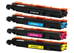 BROTHER TN247/TN243 PACK DE 4 CARTUCHOS DE TONER GENERICOS