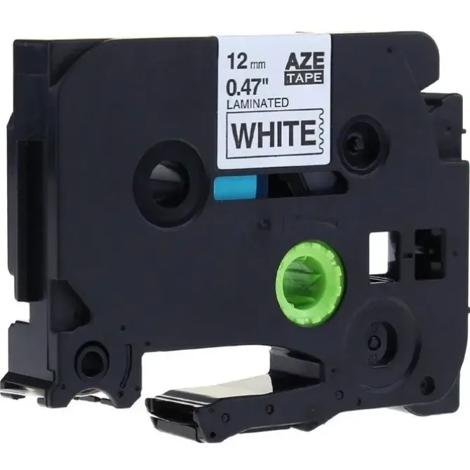 BROTHER TZE251 CINTA LAMINADA GENERICA DE ETIQUETAS - TEXTO NEGRO SOBRE FONDO BLANCO - ANCHO 24MM X 8 METROS