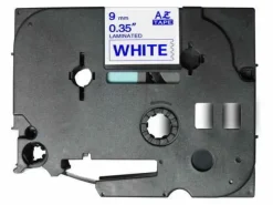 BROTHER TZE223 CINTA LAMINADA GENERICA DE ETIQUETAS - TEXTO AZUL SOBRE FONDO BLANCO - ANCHO 9MM X 8 METROS