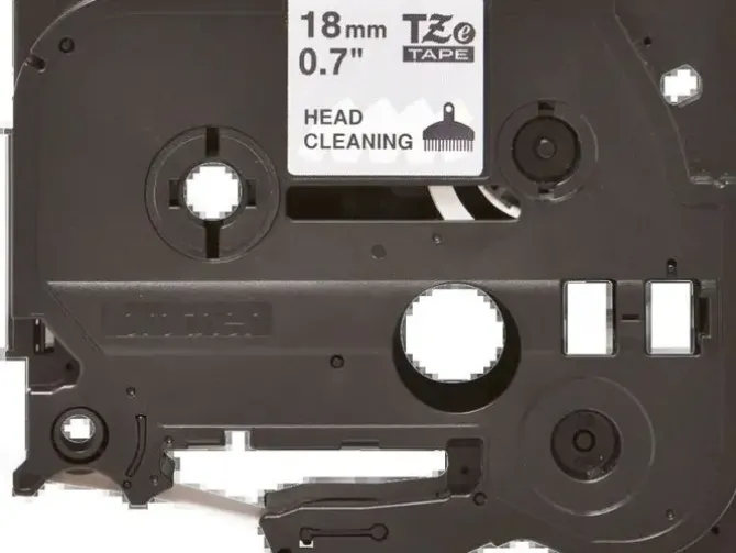 BROTHER TZECL4 CINTA LAMINADA DE LIMPIEZA ORIGINAL - ANCHO 18MM-24MM X 100 USOS