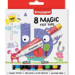 BRUYNZEEL ROTULADOR TALENS MAGICOS 8 COLORES 60126008 MAK649197