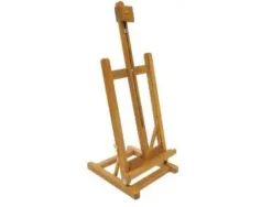 CABALLETE PINTOR ARTIST ESTUDIO SOBREMESA DE MADERA 28X32X74 CM