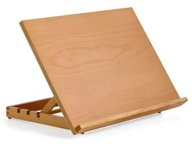 CABALLETE PINTOR WINSOR&NEWTON EBRO MADERA SOBREMESA ATRIL A3