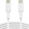 CABLE BELKIN CAB003BT2MWH CABLE USB-C A USB-C BOOST CHARGE LONGITUD 2 M COLOR BLANCO
