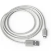 CABLE GROOVY USB 2.0 A APPLE LIGHTNING LONGITUD 1 METRO COLOR BLANCO