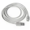 CABLE GROOVY USB 2.0 A APPLE LIGHTNING LONGITUD DE CABLE 2 METROS COLOR BLANCO