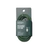 CABLE GROOVY USB 2.0 A USB C APPLE LIGHTNING LONGITUD 1 MT SILICONA COLOR VERDE SALVIA
