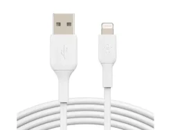 CABLE LIGHTNING BELKIN CAA001BT2MWH A USB-A BOOST CHARGE LONGITUD 2 M COLOR BLANCO