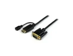 CABLES AUDIO-VIDEO STARTECH CABLE 1 8M CONVERSOR HDMI VGA