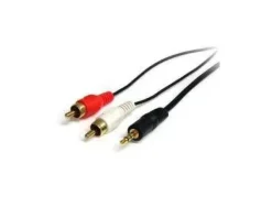 CABLES AUDIO-VIDEO STARTECH ADAPTADOR MINI-JACK A RCA 91CM - J