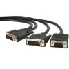 CABLES AUDIO-VIDEO STARTECH CABLE 1 8M DVI-I A DVI-D Y VGA