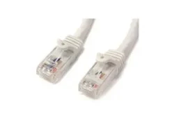 CABLES FIBRA / ETHERNET / TELEF. STARTECH CABLE 2M BLANCO CAT6 SNAGLESS