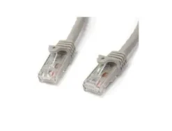 CABLES FIBRA / ETHERNET / TELEF. STARTECH CABLE 1M GRIS CAT6 SNAGLESS