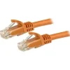 CABLES FIBRA / ETHERNET / TELEF. STARTECH CABLE 10M NARANJA DE RED CAT6