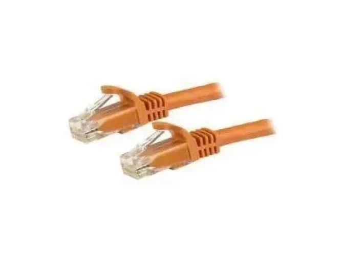 CABLES FIBRA / ETHERNET / TELEF. STARTECH CABLE 5M CAT6 SNAGLESS NARANJA