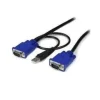 CABLES ORDENADOR / MOVILIDAD STARTECH CABLE KVM DE 3M ULTRA DELGADO TODO