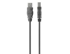 CABLES ORDENADOR / MOVILIDAD BELKIN USB A/B CABLE 2.0 20/28 AWG 3M