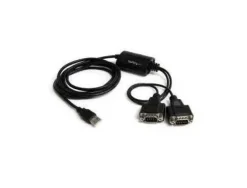 CABLES ORDENADOR / MOVILIDAD STARTECH CABLE 1 8M USB 2 PUERTOS SERIE