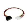 CABLES ORDENADOR / MOVILIDAD STARTECH CABLE 30CM MOLEX LP4 A SATA
