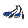 CABLES ORDENADOR / MOVILIDAD STARTECH 10 FT 2-IN-1 UNIVERSAL USB KVM CABL