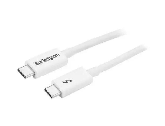 CABLES ORDENADOR / MOVILIDAD STARTECH CABLE 1M THUNDERBOLT 3 BLANCO