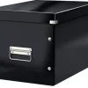 CAJA ALMACENAMIENTO LEITZ CLICK & STORE CUBICA GRANDE COLOR NEGRO 320X360X310 MM