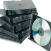 CAJA DE CD Q-CONNECT SLIM -CON INTERIOR NEGRO -PACK DE 25 UNIDADES