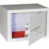 CAJA DE SEGURIDAD Q-CONNECT DOBLE PASADOR CAPACIDAD 10L CON ACCESORIOS FIJACION 296X140X196 MM