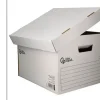 CAJON LIDERPAPEL CARTON 100% RECICLADO AUTOMATICO PARA 3 CAJAS ARCHIVO DEF. FOLIO / 4 ARCHIVADORES A-Z 387X333X260