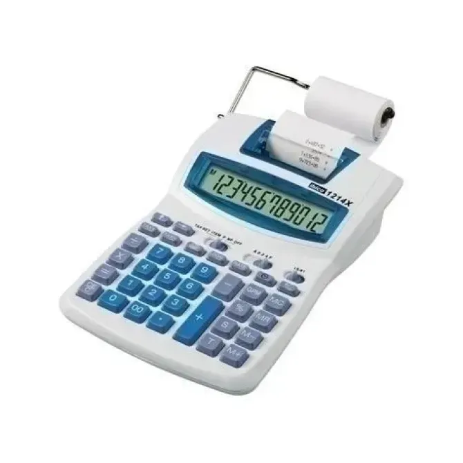 CALCULADORA IMPRESORA IBICO 12 DIGITOS 1214X
