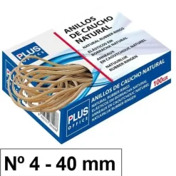 CAMPUS ANILLOS CAUCHO N° 4 40MM CAJA 100GR 409244 MAK040207