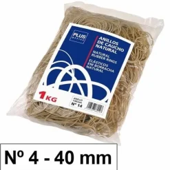 CAMPUS ANILLOS CAUCHO N° 4 40MM BOLSA 1KG 409349 MAK040213