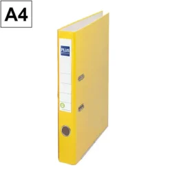 CAMPUS ARCHIVADOR PLUS A4 LOMO ESTREC. AMARI ER1 A4 AMARIL MAK180375