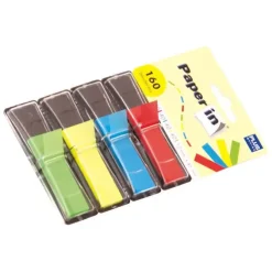 CAMPUS BANDERITAS PAPER-IN 12X45 4COL.160UD SN5410 MAK002219