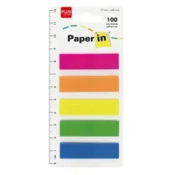 CAMPUS BANDERITAS PAPER-IN 12X45 5COL.100UD 45503 MAK001485