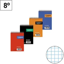 CAMPUS BLOC 8º 80H T.BASICA APAIS.60G CN4MM 001137 MAK001137