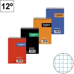 CAMPUS BLOC 12º 80H T.BASICA APAIS.60G CN4MM 001138-28- MAK001138